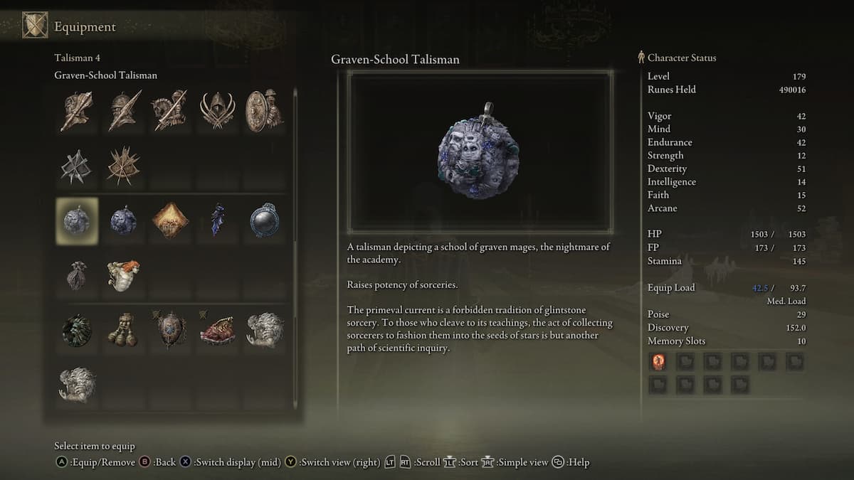 Elden Ring Graven School Talisman How To Get & Best Builds Pro Game