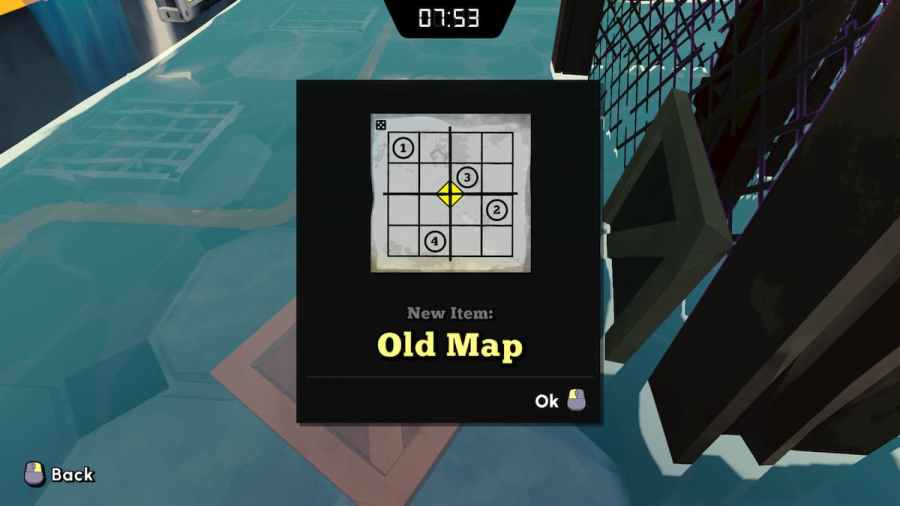 Escape Academy Old Map