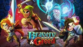 Bravery and Greed Title
