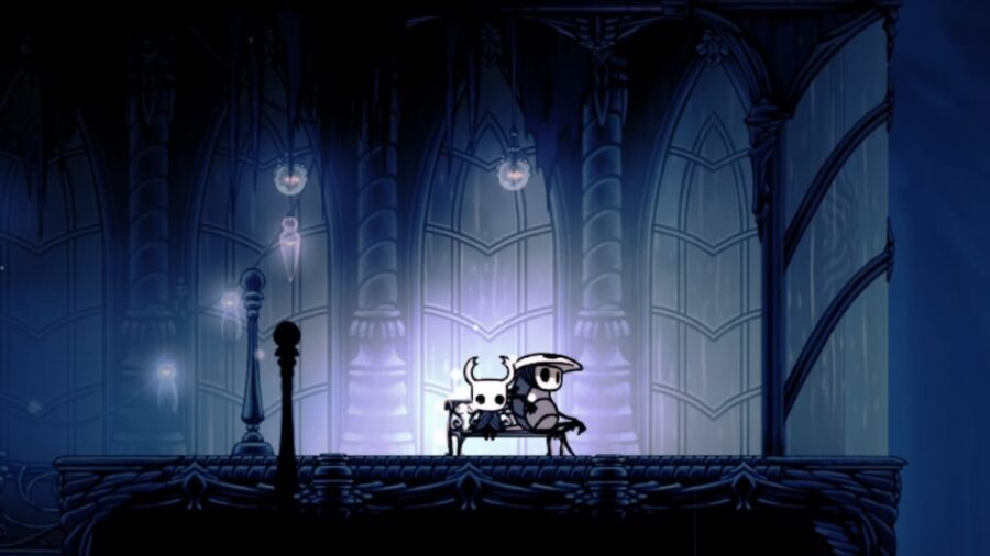 Hollow knight's bench