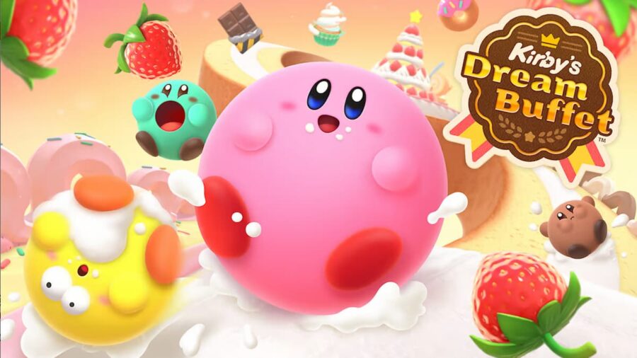 Kirby's Dream Buffet Title