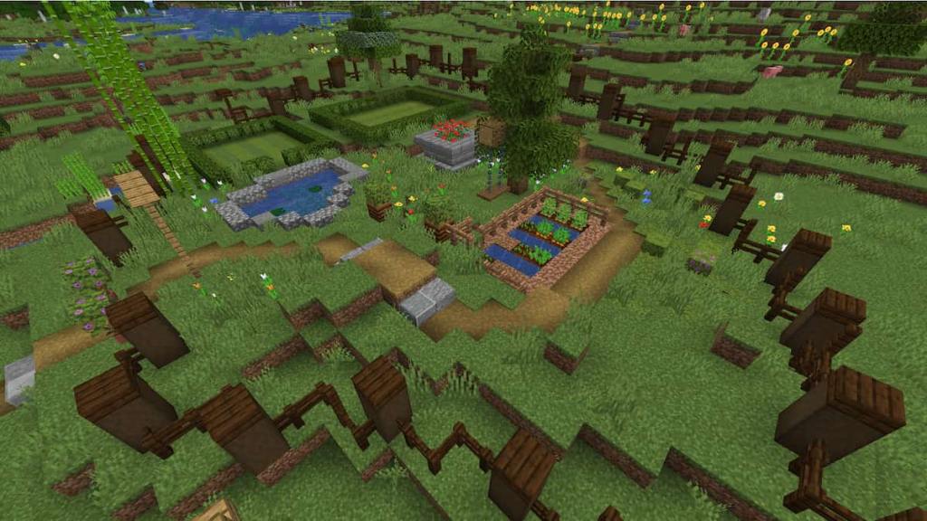 11 Minecraft Garden Ideas and Designs (2022) - Pro Game Guides