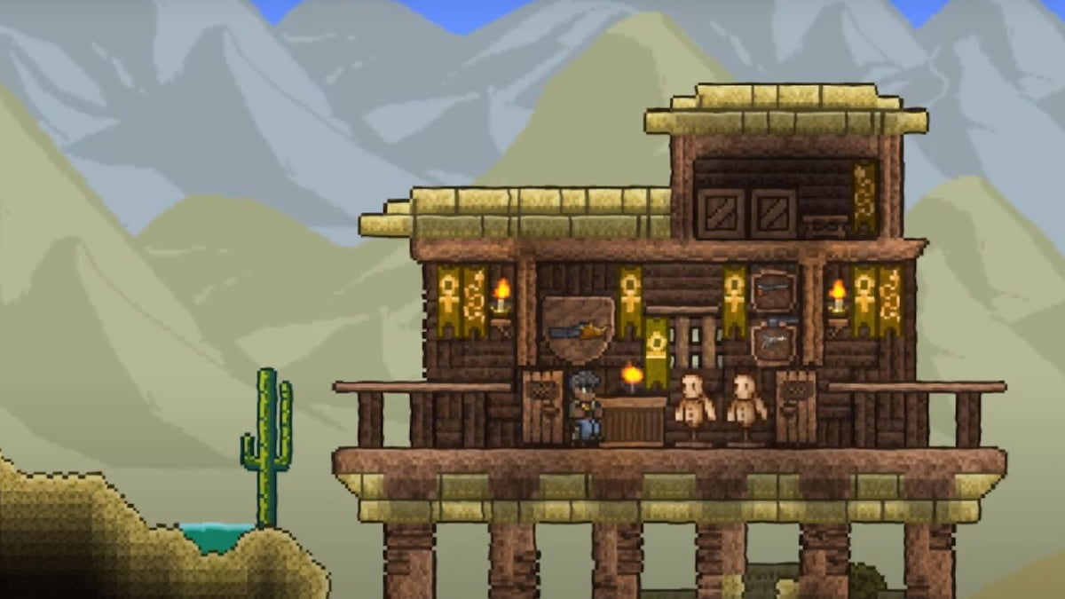 terraria cool house map download