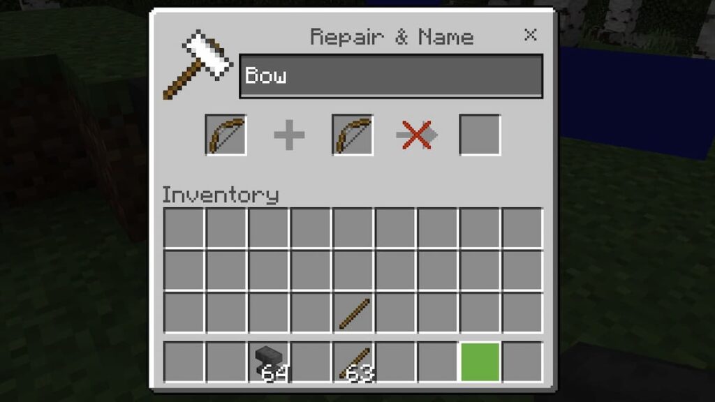 How to repair a bow in Minecraft Pro Game Guides