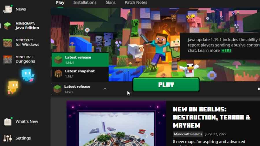 Minecraft 1.19.1 Official Download – Java Edition 