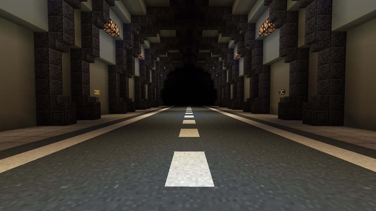 Part of the Backrooms in Minecraft.