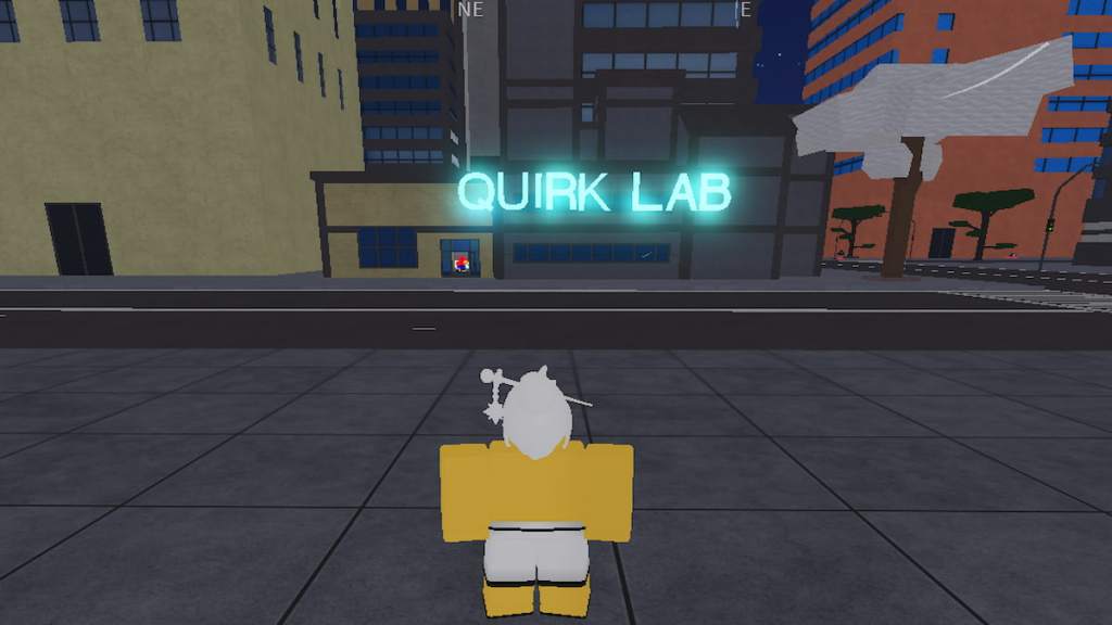 Quirk Lab in Roblox Project Hero