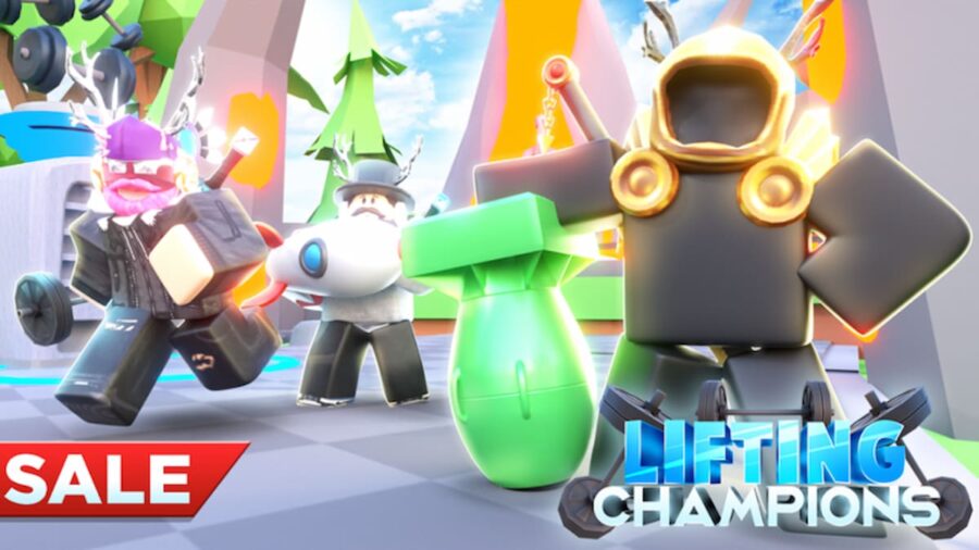 Roblox Lifting Champions characters