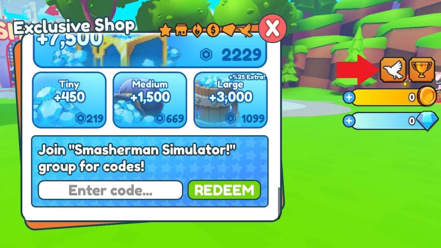 Smasherman Simulator Code Input