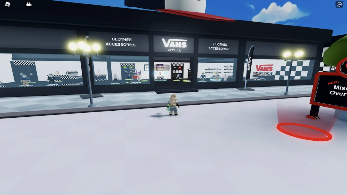 How to get the Vans Skateboard Wheel headphones in Roblox Vans World ...