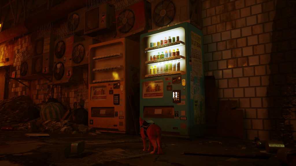 Strays R1 Slushy Machine All Item Locations in the Slums in Stray | Pro Game Guides