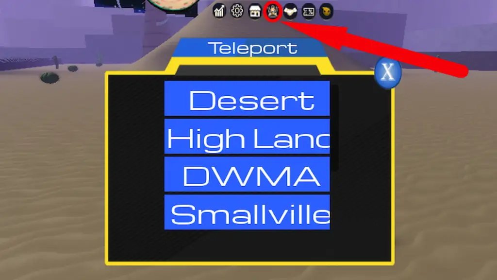 Teleport in Roblox Soul Eater Resonance