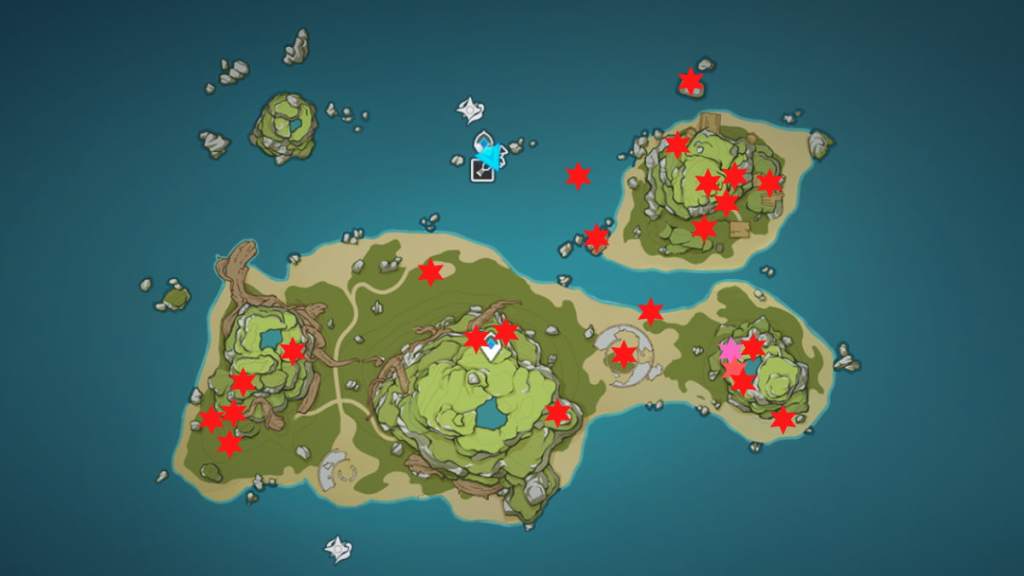 All Chest locations in the Golden Apple Archipelago.