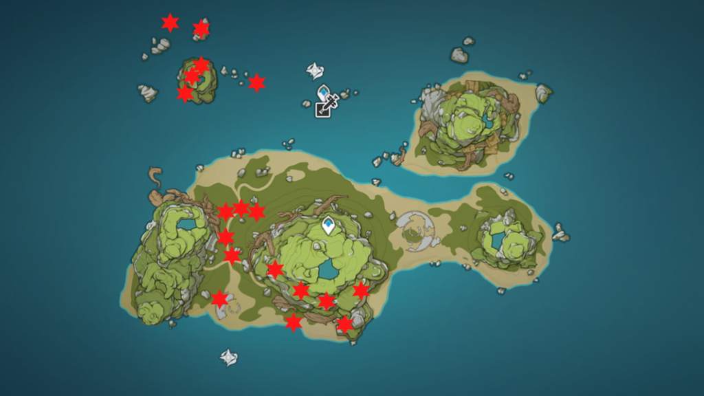 All Chest locations in the Golden Apple Archipelago.