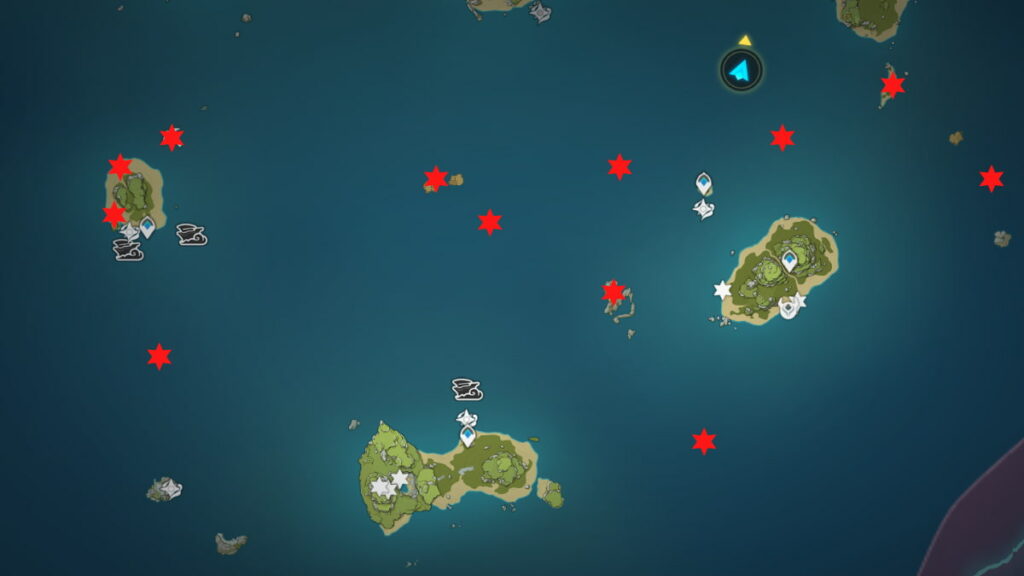 All Chest locations in the Golden Apple Archipelago.