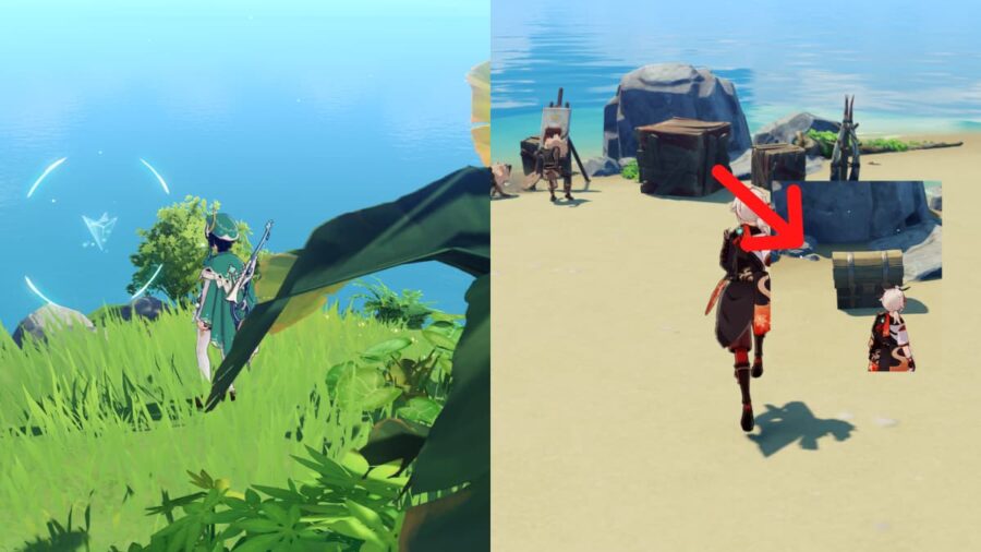 All chest locations in the Golden Apple Archipelago Genshin Impact