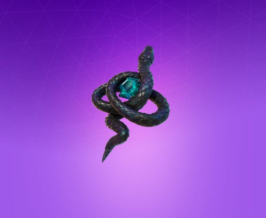 The Sapphire Serpent Back Bling