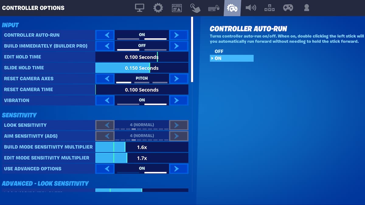 best settings for xbox one fortnite