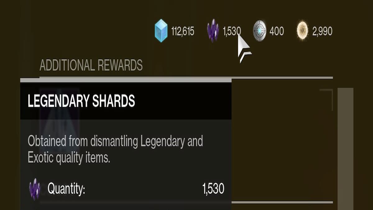 How to Get Legendary Shards in Destiny 2