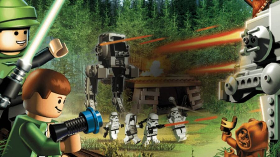 LEGO Star Wars The Complete Saga Battle on Endor