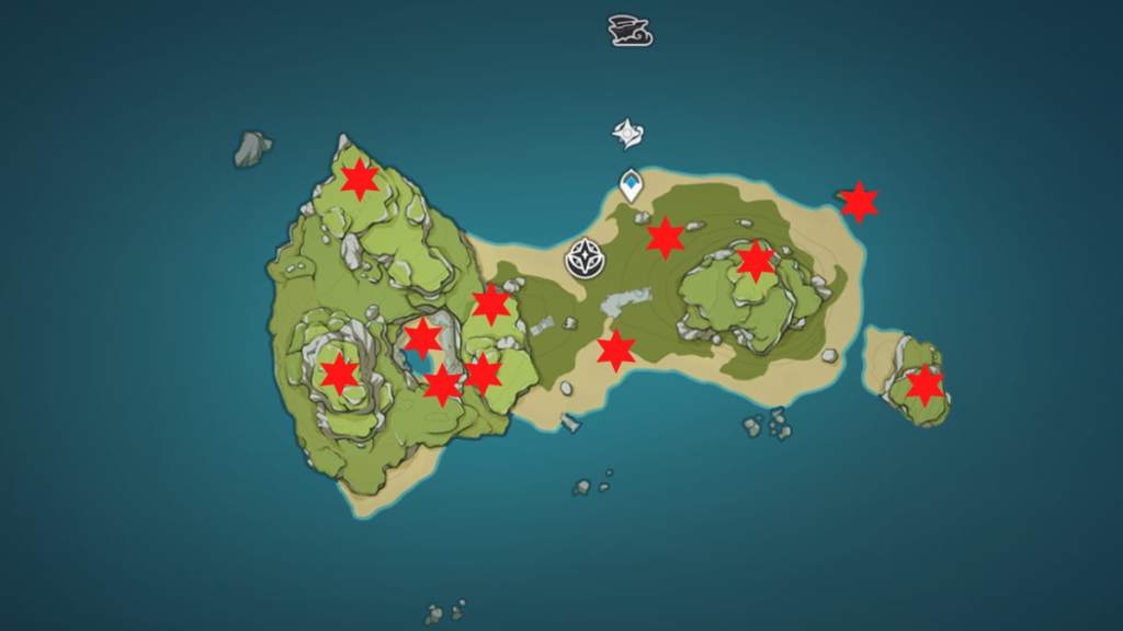 All Chest locations in the Golden Apple Archipelago.