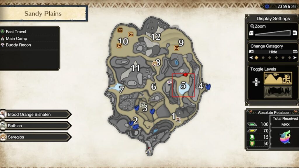 How To Get Kestodon Husks In Monster Hunter Rise Sunbreak Pro Game Guides   Monster Hunter Rise Sunbreak SandyPlains Kestodon Location 1024x576 