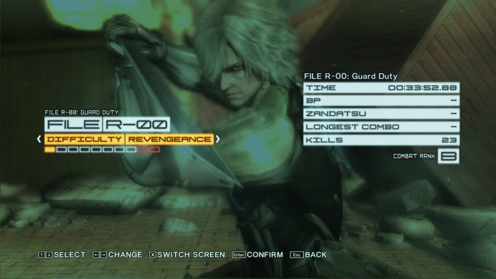 metal gear rising revengeance difficulties