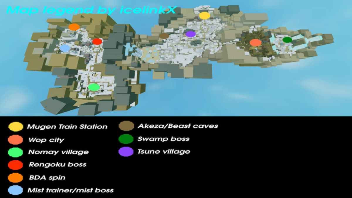 Map 1, Project Slayers Wiki