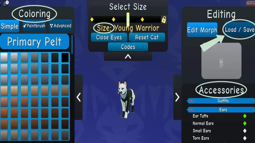 Warrior Cats: Ultimate Edition 🐾 on X: Fun, easier, and faster  customization! #warriorcats #ROBLOX #RobloxDev  / X