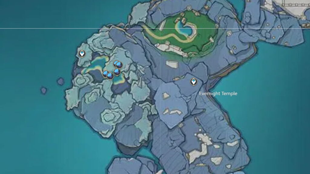 Genshin Impact Enkanomiya Sea Ganoderma locations map