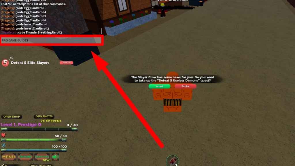 Slayers Unleashed Codes Roblox [MAJOR UPDATE + NEW CODES] Pro Game