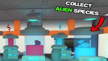 Roblox Alien Tycoon aliens in tubes