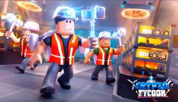 Roblox Crypto Tycoon characters mining