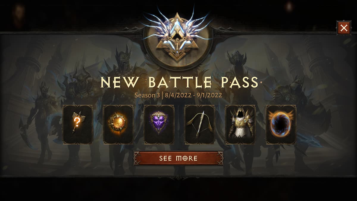 Diablo Immortal season 3 (August 3) patch notes: Aspect of Justice