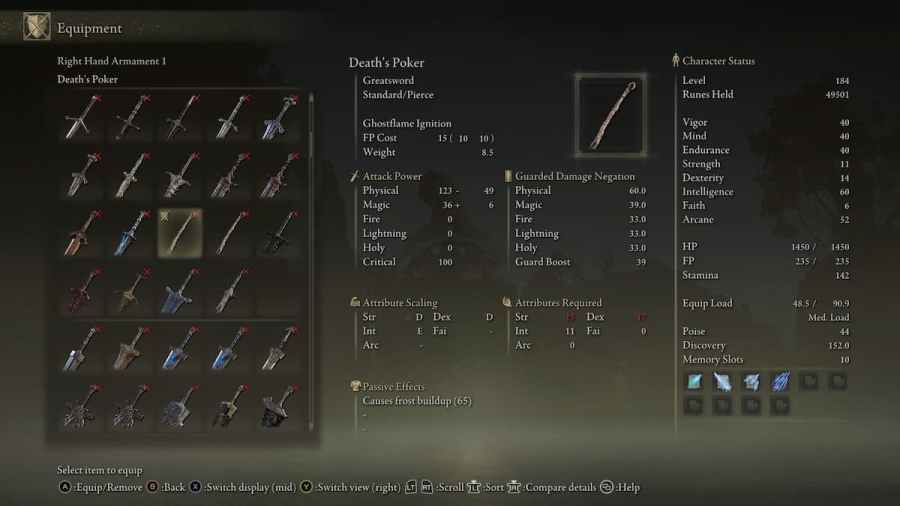 Elden Ring Death's Poker How to get and Best Builds Pro Game Guides