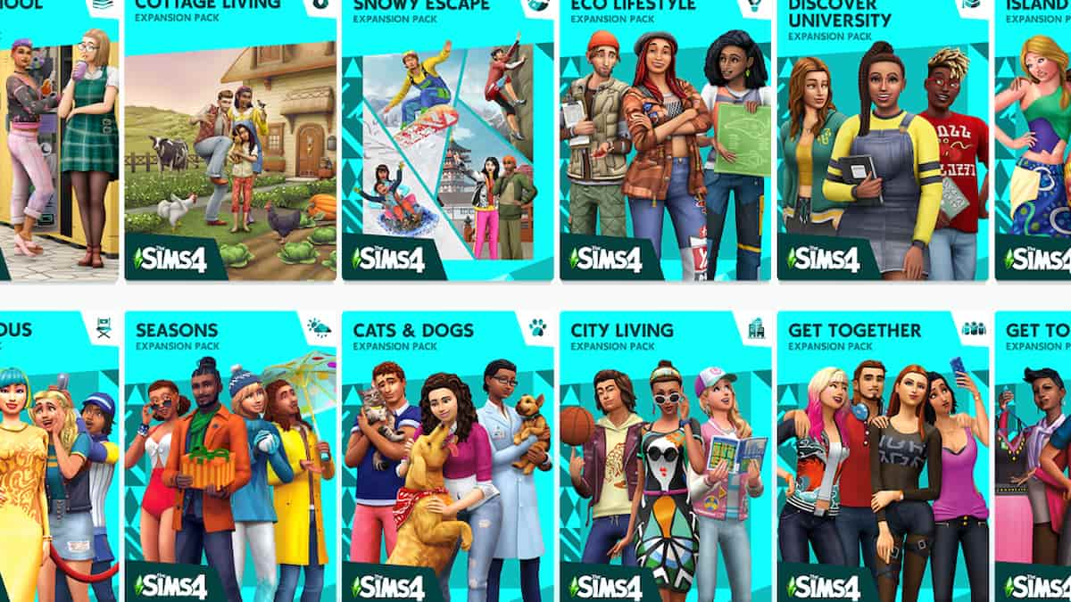 the sims 4 expansion packs origin