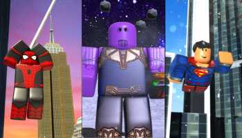 Marvel and DC Battlegrounds characters