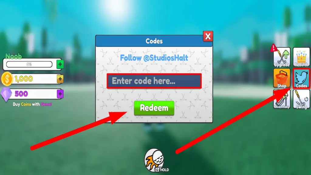 NEW UPDATE CODES* [🕹️GAMEMODES🕹️] Super Golf! ROBLOX, ALL CODES