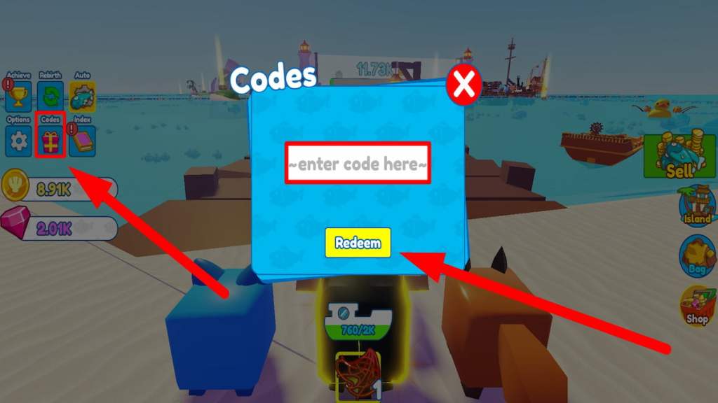 Pet & Fishing Simulator Codes – Roblox – December 2023 