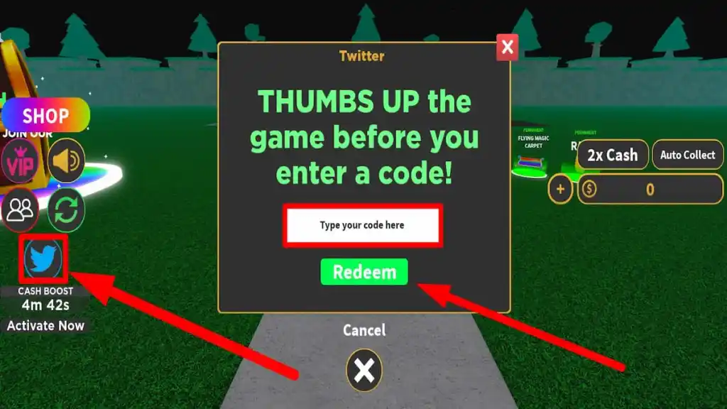 Redeem code for Roblox Bank Tycoon