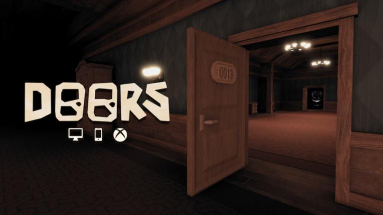 Roblox Doors] So. me, my sibling, and my friend found and unlocked a  secret door called A-000 behind the walls in a room (idk if we're the  first few to do it) 