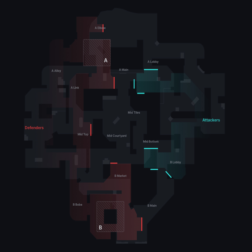 All Valorant Callouts for each map (Abyss) - Pro Game Guides