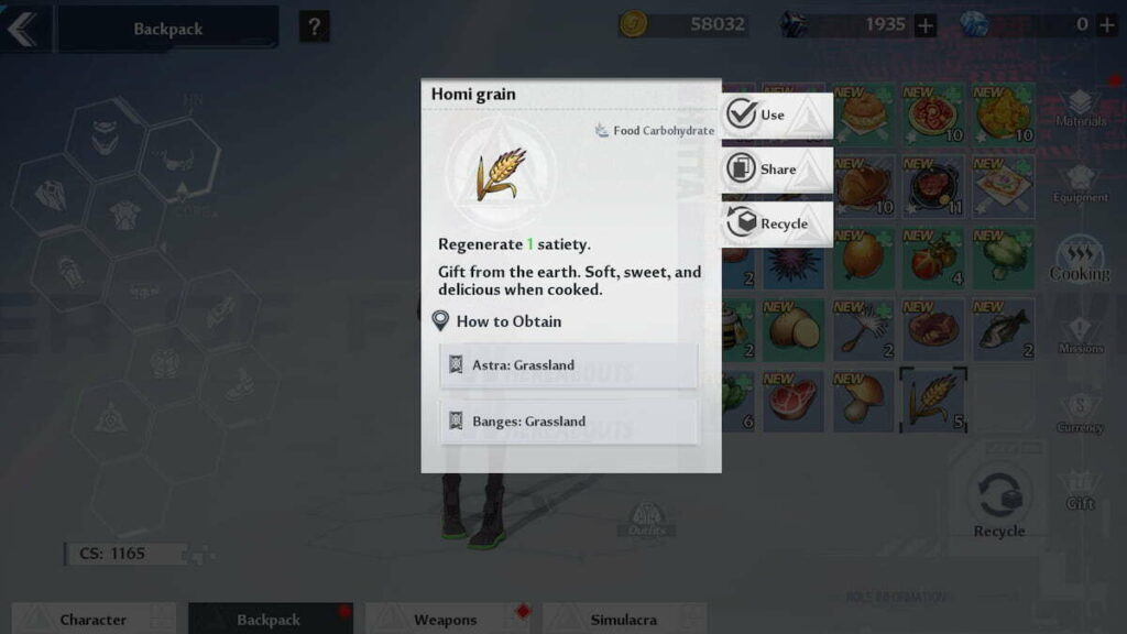 Where to find Homi Grain in Tower of Fantasy? Thehiu