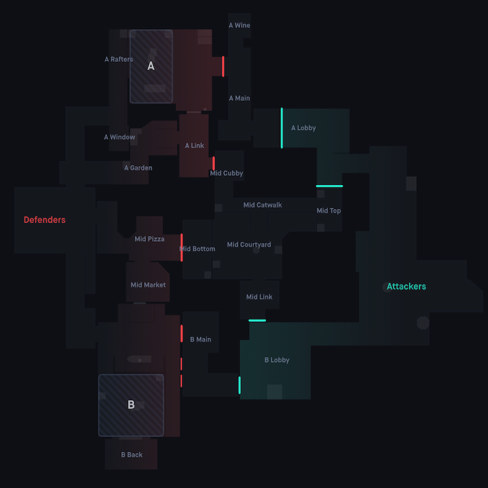 All Valorant Callouts for each map (Abyss) - Pro Game Guides