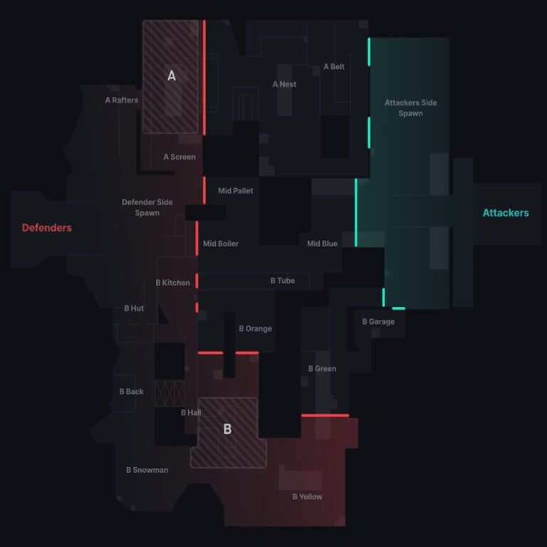 All Valorant Callouts for every map - Gamerstail