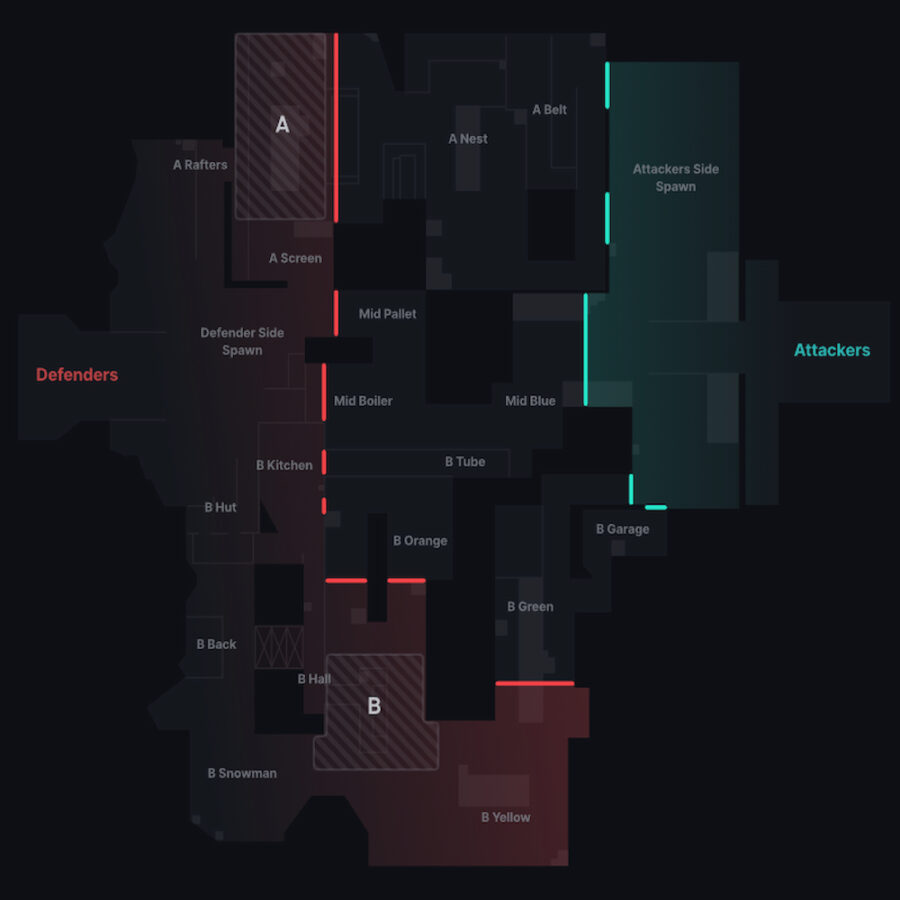 All Valorant Callouts for every map Gamerstail