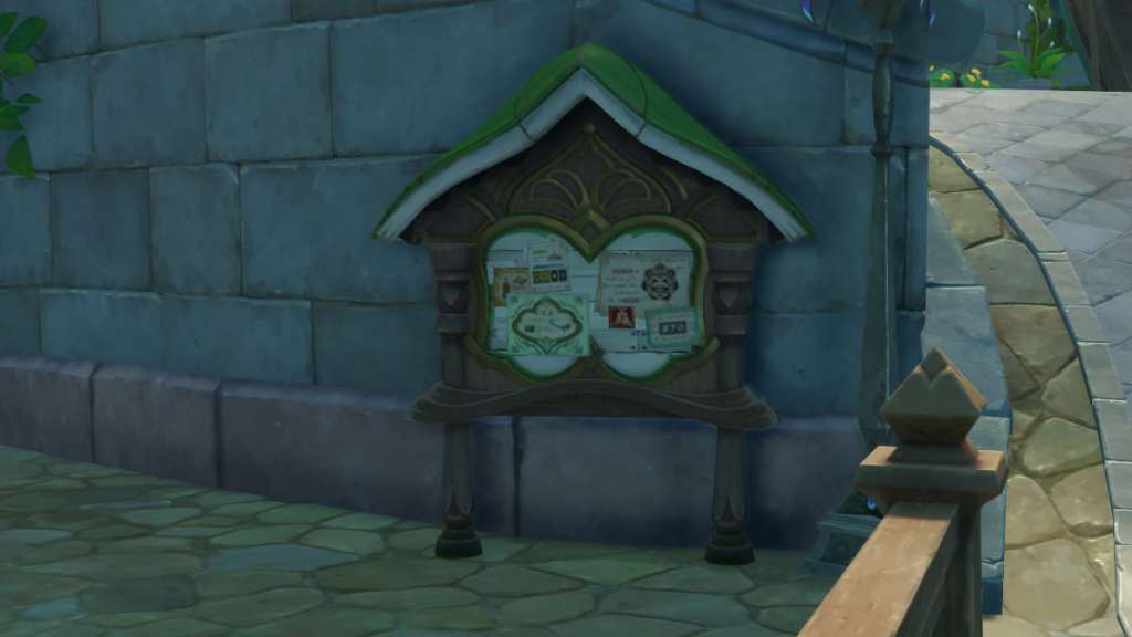 How to complete the Drusus Riddle Sumeru City bulletin board puzzle in