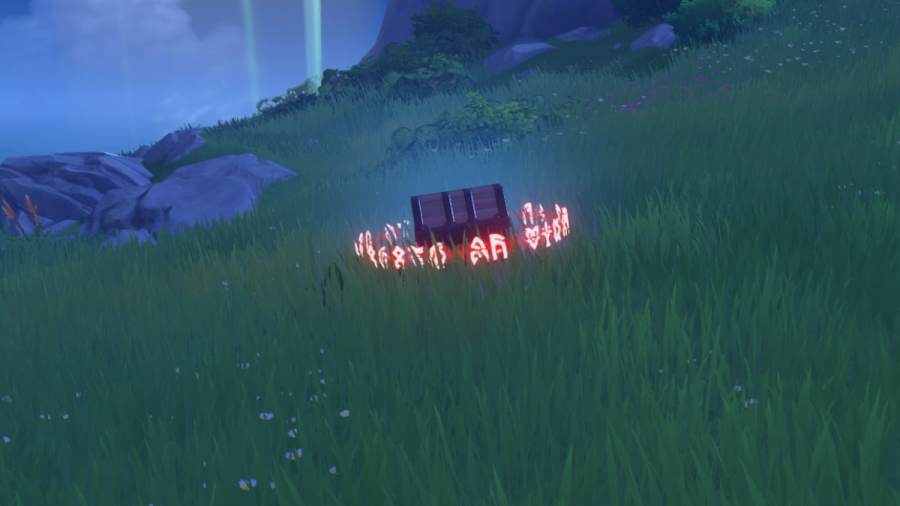 How to solve the locked Exquisite Chest puzzle in the present Minacious Isle in Genshin Impact