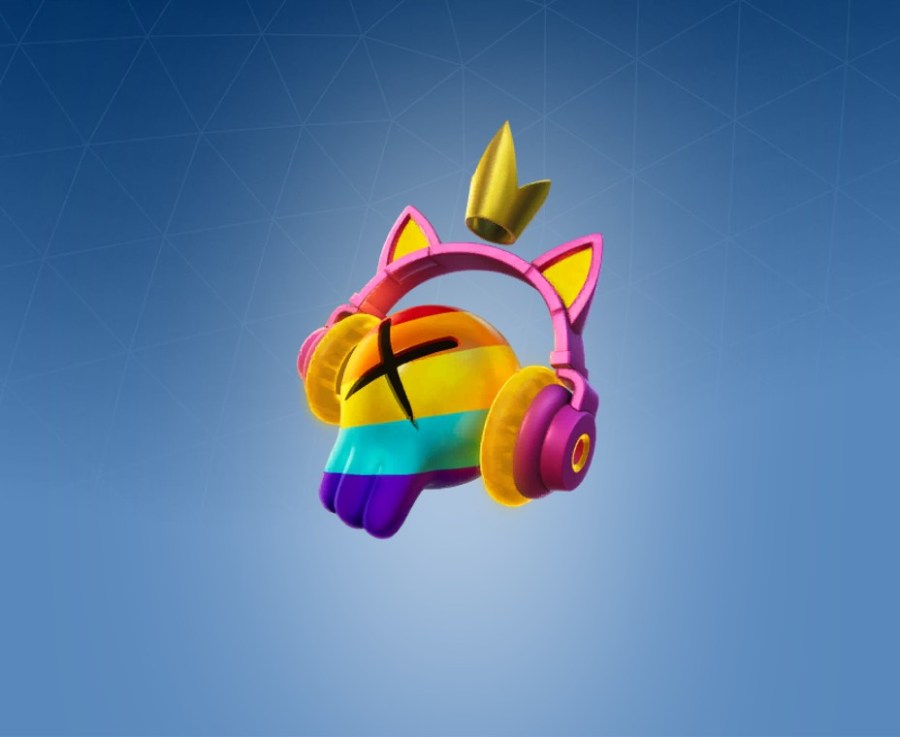 Skull G. Biv Back Bling