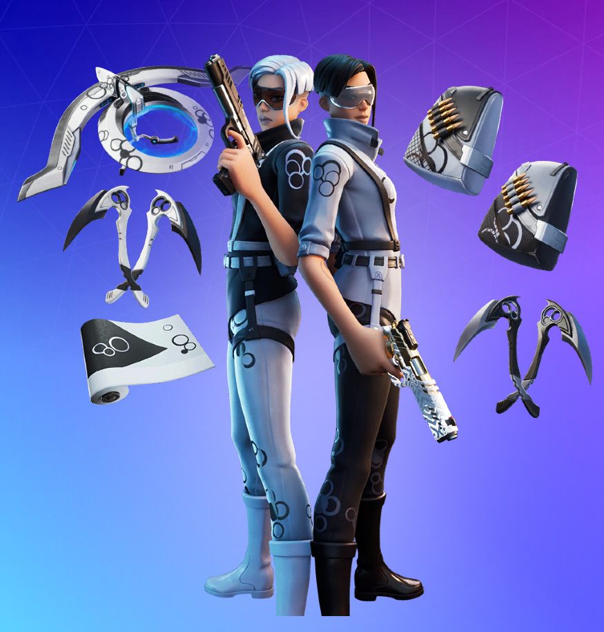 Fortnite Twin Echo Bundle Back Bling Pro Game Guides